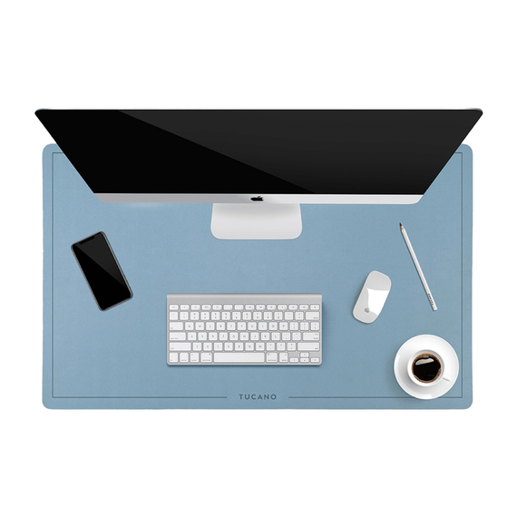 Tucano Desk Pad Neoprene (670 x 420 x 3 mm), Sky Blue, 2 image