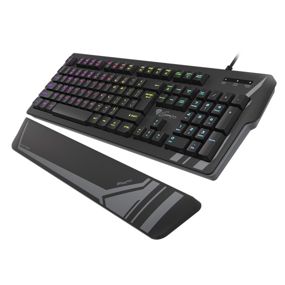 Genesis Keyboard Rhod 350, RGB, RU Layout, RGB Backlight, 2 image