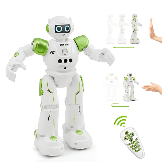 JJR/C RC Smart Robot with Touch Response  R11, Green, 2 image