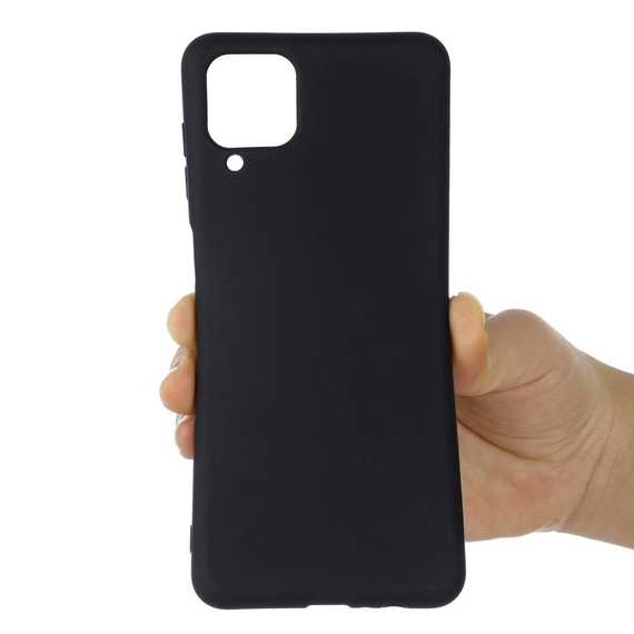 Helmet Case Liquid Silicone Samsung A12, Black, 2 image