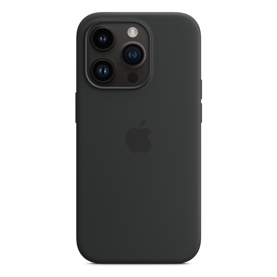 Case Original Silicone with MagSafe for iPhone 14 Pro, Midnight