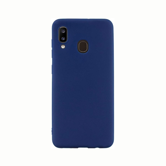 Helmet Case TPU Matte Samsung A30, Blue