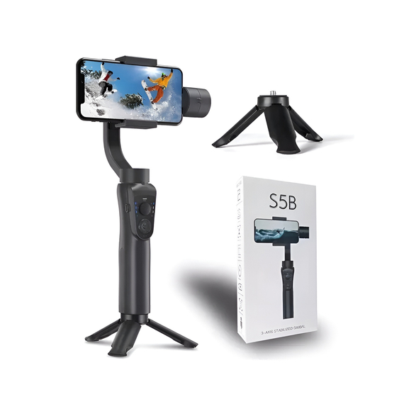 3-Axis Smartphone Gimbal Stabilizer Model S5B, Dark Grey, 2 image