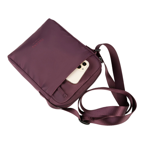 Tucano Shoulder Vertical Bag Spillo, Dark Purple, 2 image