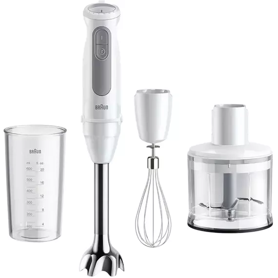 Blender de mână Braun MQ 50236 M WH, Alb