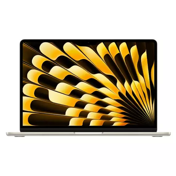 Laptop 13,6" Apple MacBook Air A3240, Starlight, M4 with 10-core CPU and 10-core GPU, 16GB/512GB, macOS Sequoia