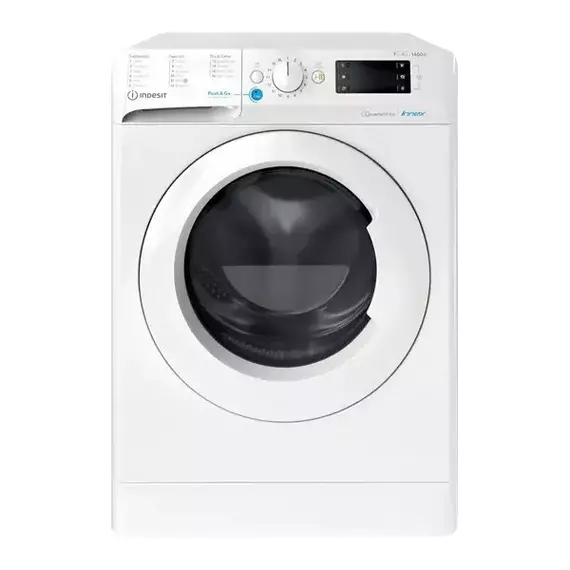 Mașină de spălat cu uscător Indesit BDE 96436 EWSV, 9kg, Alb