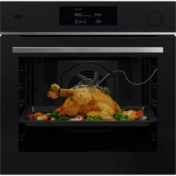 Cuptor Electric AEG TR7PB731ST, Negru