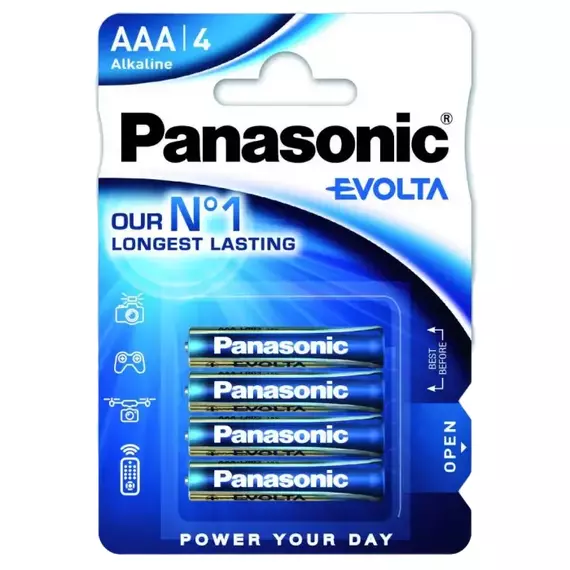 Baterii Panasonic LR03EGE, AAA, 4buc.