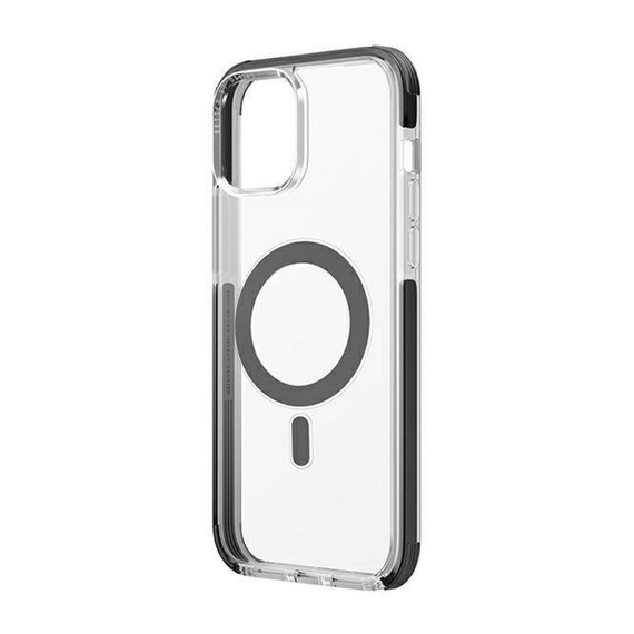 Uniq Case PC Hard Magclick Charging Combat for iPhone 14 Pro, Charcoal, 2 image