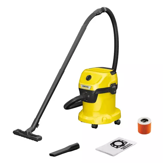 Aspirator Karcher WD 3, Galben