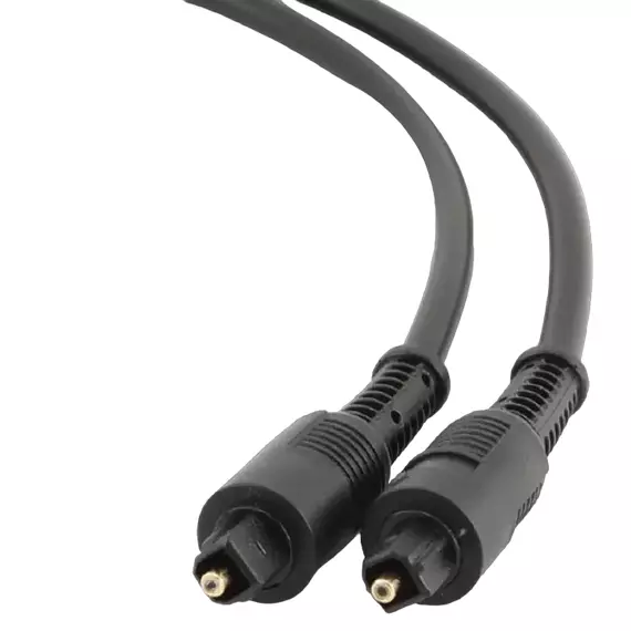 Cablu audio Cablexpert CC-OPT-1M, Toslink - Toslink, 1m, Negru