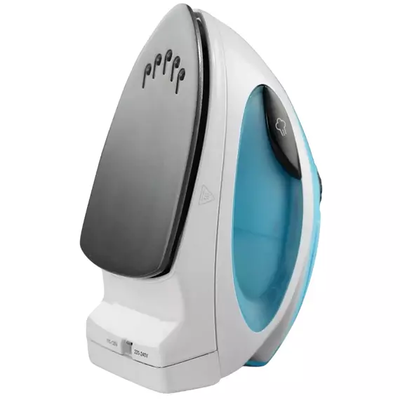 Fier de călcat de călătorie Gorenje SIH1100TBT, 1100W, Albastru deschis
