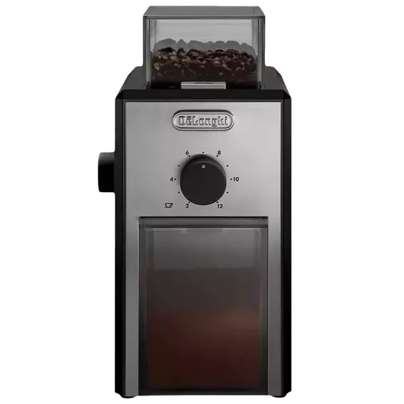 Râșniță de cafea DeLonghi KG 89, Argintiu
