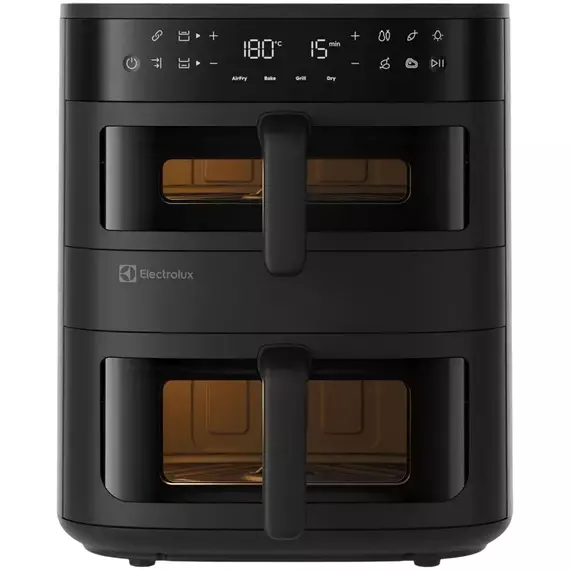 Friteuză cu aer cald Electrolux EAFD11B, Negru