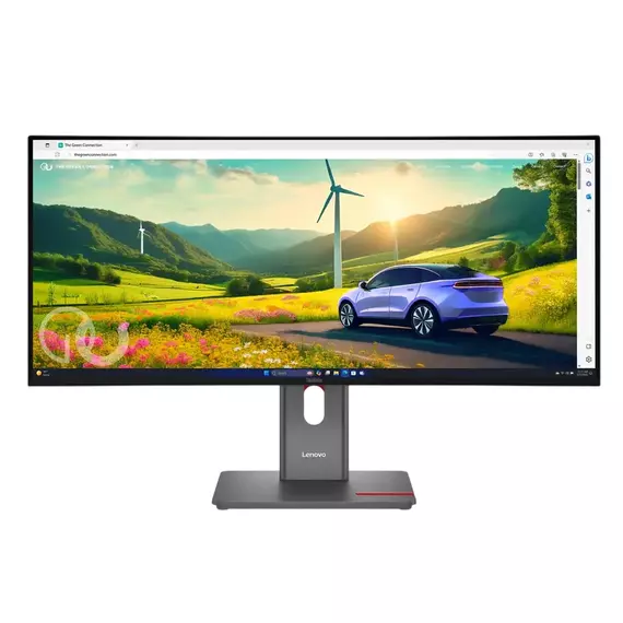 34" Monitor Lenovo P34WD-40, IPS 3440x1440 WQHD, Eclipse Black