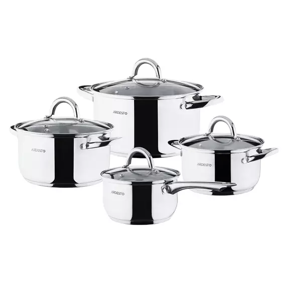 Set de vase Ardesto AR1908PS, Oțel inoxidabil