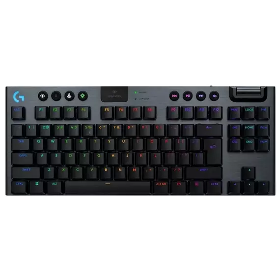 Tastatură Logitech G915 X Lightspeed TKL, Fără fir, Negru