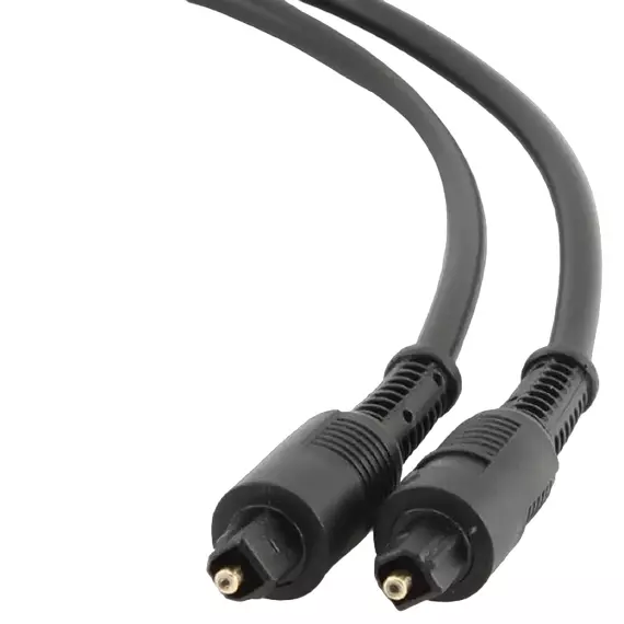 Cablu audio Cablexpert CC-OPT-2M, Toslink - Toslink, 2m, Negru