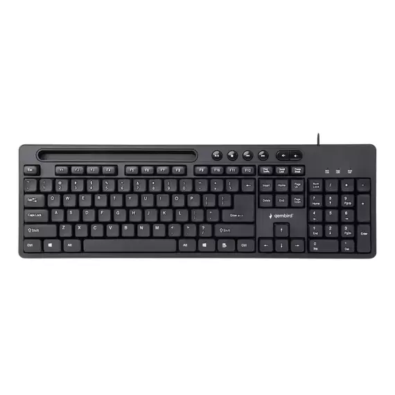 Tastatură Gembird KB-UM-108, Cu fir, Negru