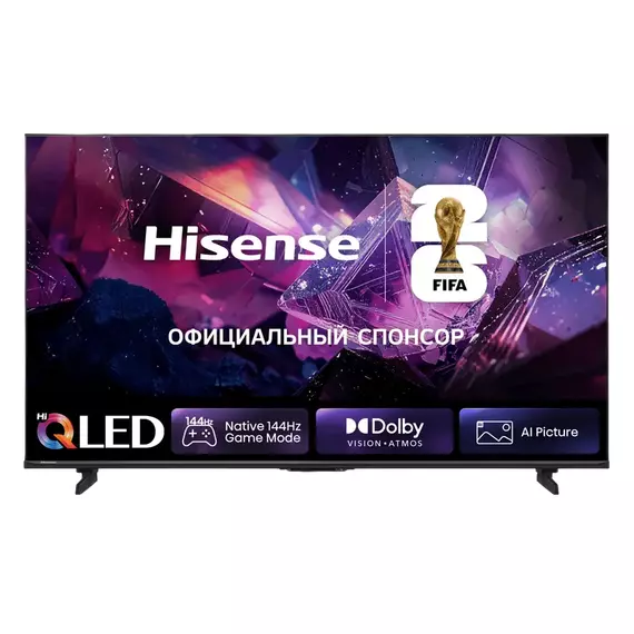 50" LED SMART TV Hisense 50E7S PRO, QLED, 4K UHD, VIDAA OS, Black