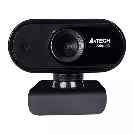 PC Camera A4Tech PK-825P, 720P HD Sensor, Built-in Microphone, Fixed Focus, HD Glass Lens, Black