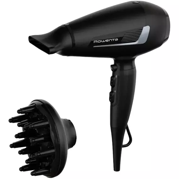Uscător de păr Rowenta Pro Expert CV8820F0, 2100 W, Negru