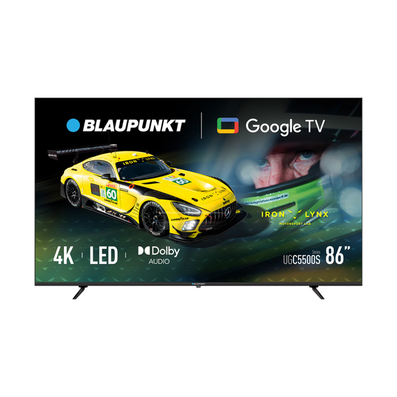 TV Blaupunkt LED 86UGC5500, 218 cm, Smart Google TV, 4K Ultra HD