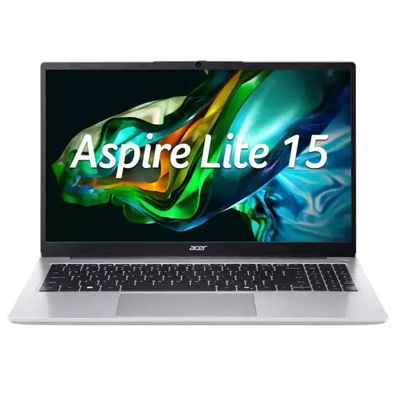 Laptop 15,6" Acer Aspire Lite 15 AL15-46P, Light Silver, AMD Ryzen 3 5400U, 8GB/256GB, Linux eShell