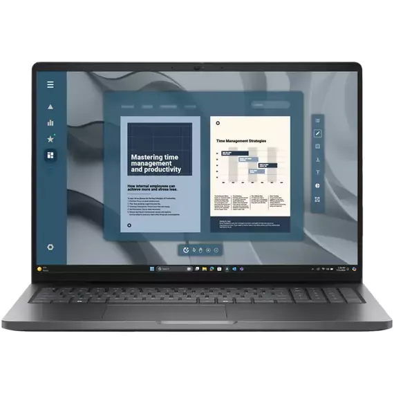 Laptop Business 16" DELL Pro 16 PC16255, Magnetite, AMD Ryzen 5 220, 16GB/512GB, Windows 11 Pro