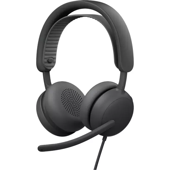Căști Logitech Zone Wired 2, Grafit