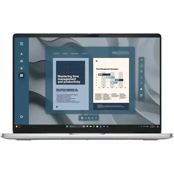 Laptop Business 16" DELL Pro 16 PC16255, Platinum Silver, AMD Ryzen AI 7 PRO 350, 32GB/512GB, Windows 11 Pro