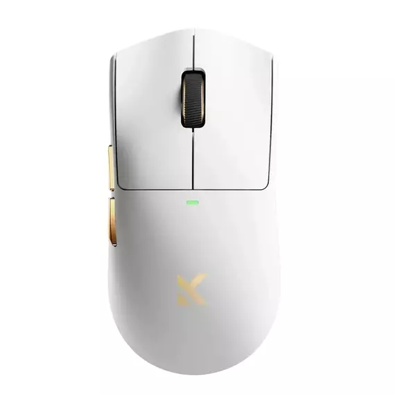 Gaming Mouse MCHOSE K7 Ultra, Alb | Auriu