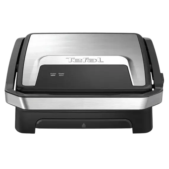 Grătar electric Tefal GC271D10, 2000W, Negru | Oțel inoxidabil