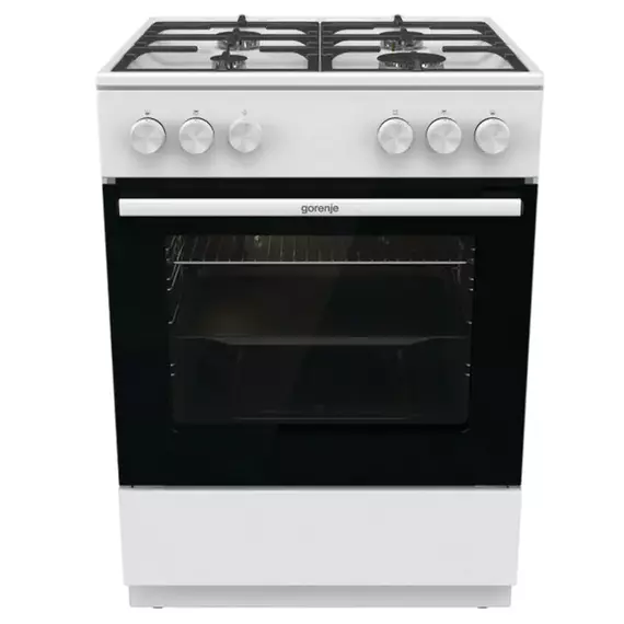 Plită pe gaz Gorenje GG6A10WFFM, Alb