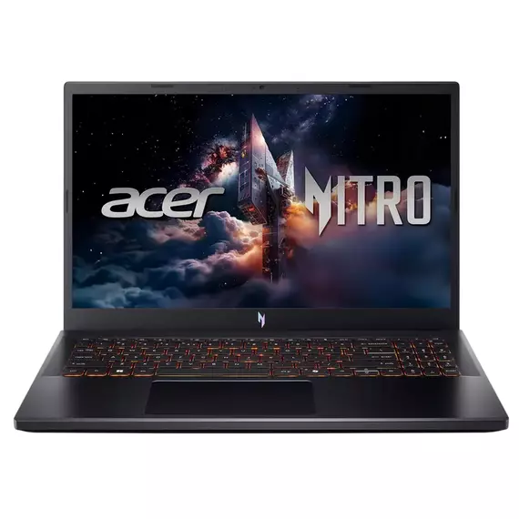 Laptop Gaming 15,6" Acer Nitro V15 ANV15-52, Obsidian Black, Intel Core 5 210H, 16GB/512GB, Linux eShell