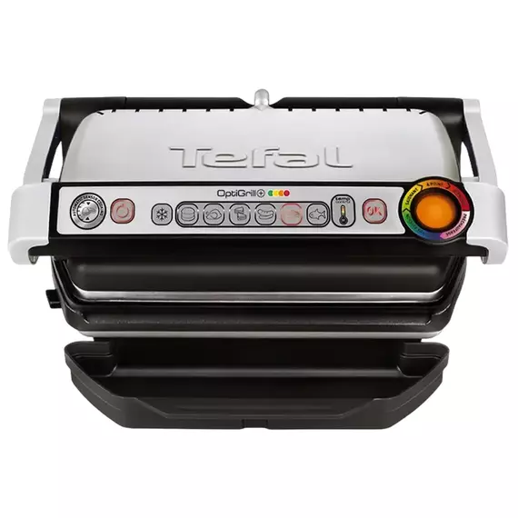 Grătar electric Tefal OptiGrill, 2000W, Oțel inoxidabil