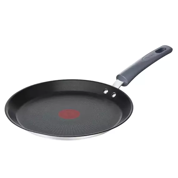 Tigaie pentru clătite Tefal G7313855, 25cm, Argintiu | Negru