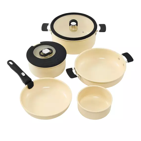 Set de vase RESTO 95802, Bej