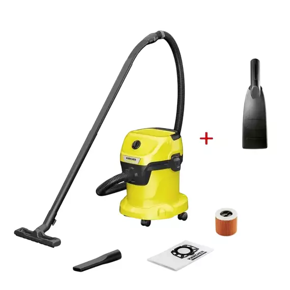 Vacuum Cleaner Karcher 1.628-122.0 (Set) WD 3 V-15/6/20 + Duza auto WD 6.959-547.0