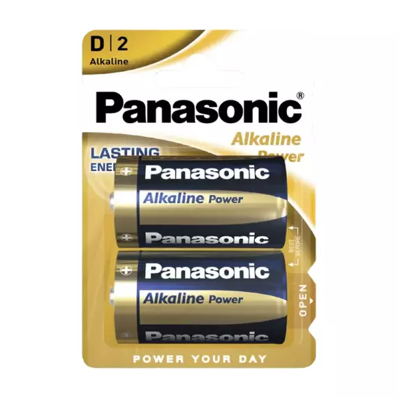 Baterii Panasonic LR20REB, D, 2buc.