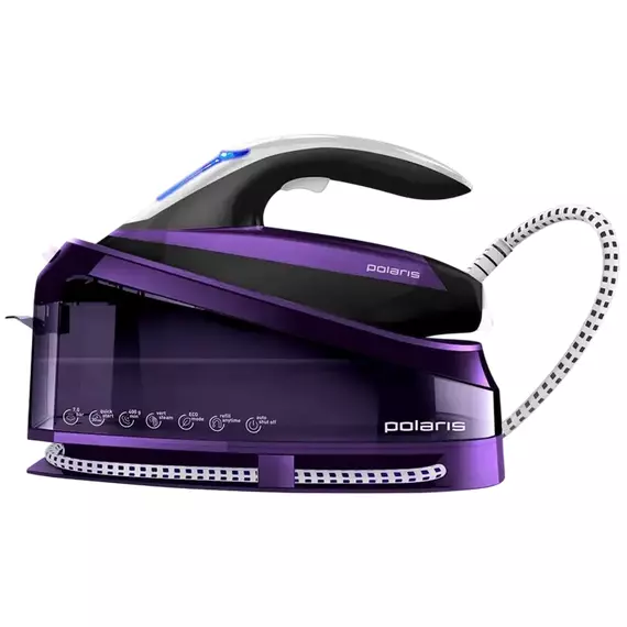 Fier de călcat cu generator de abur Polaris PSS7510K, 3000W, Violet | Negru