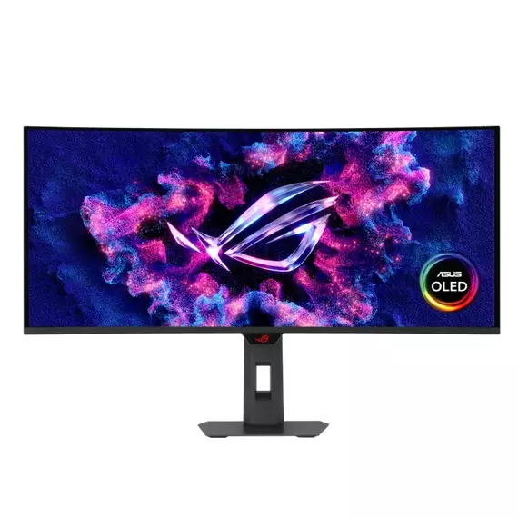 34" ASUS ROG Strix XG34WCDG,Black,OLED,3440x1440,175Hz,FreeSync+G-Sync,0.03msGTG,1000cd,HDR400,HDMI+