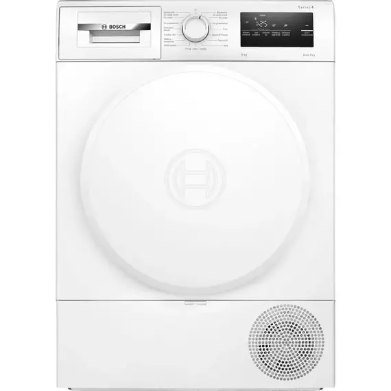 Uscător de rufe Bosch WTH83277PL, 8kg, Alb