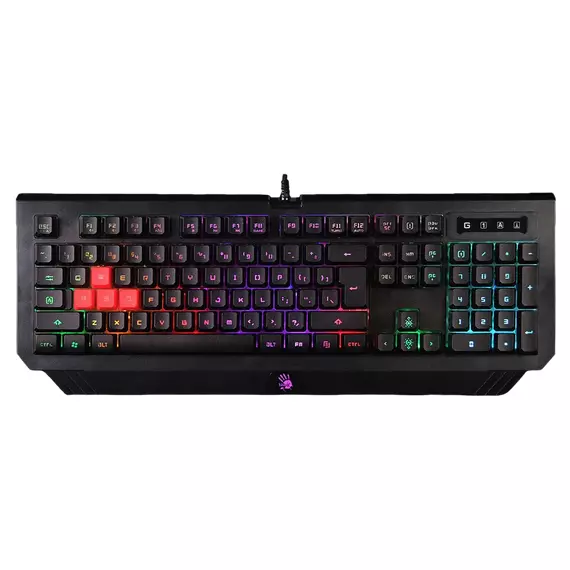 Tastatură Bloody B120N, Cu fir, Negru