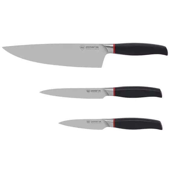 Set de Cuțite Polaris PRO collection-3SS, Negru