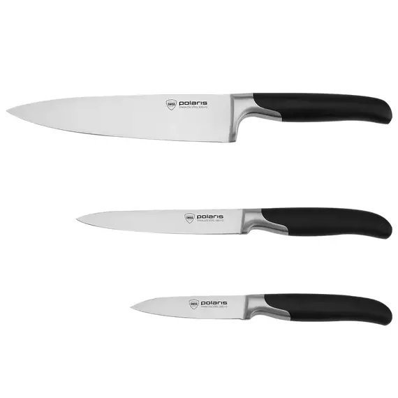 Set de Cuțite Polaris Graphit-4SS, Negru