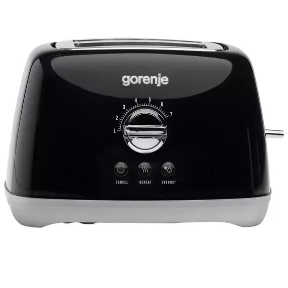 Toaster Gorenje Retro Collection T900RLBK, Negru