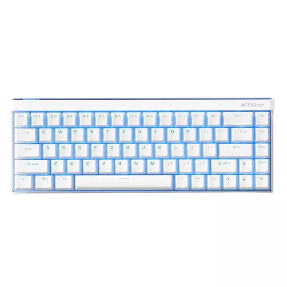 Tastatură MCHOSE Ace 68 Air, Cu fir, Snow White
