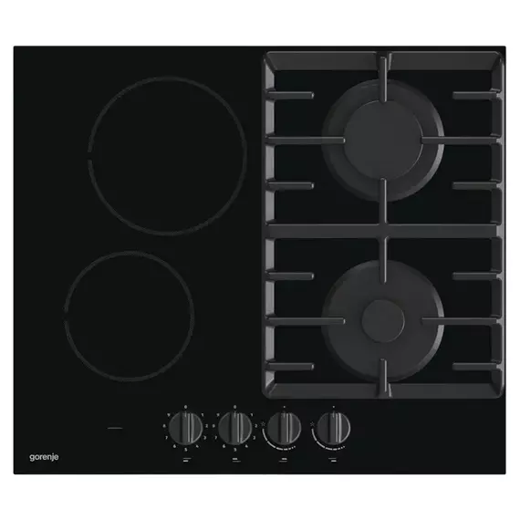 Plită incorporabilă  mixtă Gorenje GCE691BSC, Negru